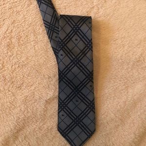 Burberry blue tie